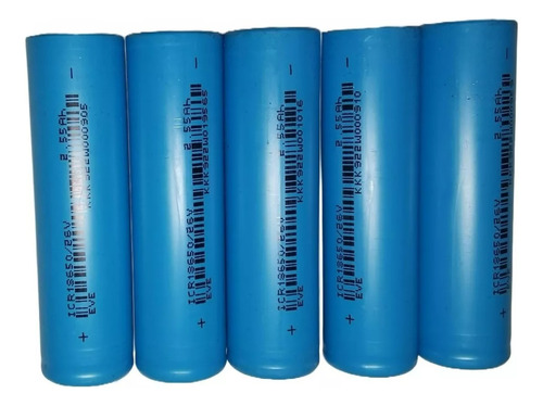 12piezas 2550mah Batería Recargable 18650 3.7v