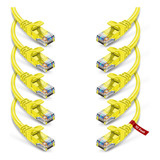 Paquete De 10 Cables De Parche Ethernet Cat6 De Newyork