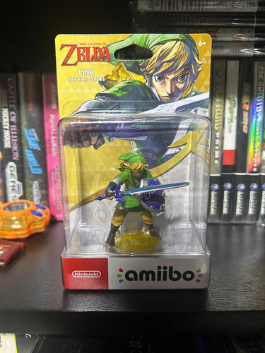 Amiibo Link Zelda Skyward Sword Nintendo Switch Original Ns