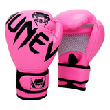 Guantes De Boxeo Color Rosa Permeabilidad Al Aire 8-12oz