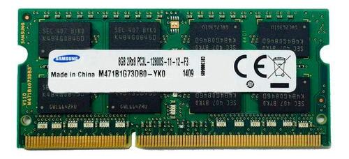 Memória Ram Portatil Color Verde  8gb 1 Samsung M471b1g73eb0-yk0