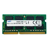 Memoria Ram Samsung Pc3l-12800 Ddr3l-1600 8gb Notebook Sodim
