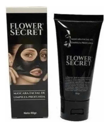 Mascarilla Facial Para Puntos Negros 60g Flower Secret