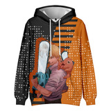 Moda Chainsaw Man Hoodies E Roupas Para Adolescentes