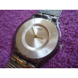 Swatch Swiss Reloj Retro Extraplano Para Mujer