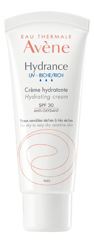 Crema Enriquecida Hydrance Avene Spf30+ 40 Ml