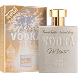 Vodka Miss Paris Elysees Perfume Feminino 100 Ml Original Lacrado