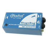 Caja Directa Activa Radial Stagebug Sb-1 Guitarra Acustica