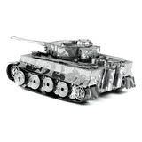 Tanque Tiger I - Rompecabezas Metálico 3d Puzzle