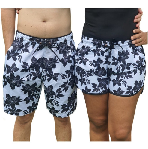 Conjunto Kit Mozão Short Praia Casal Envio Imediato Oferta 