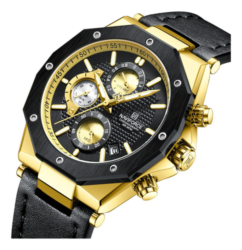 Relojes De Cuarzo Naviforce 2023 Fashion Para Hombre, Reloj