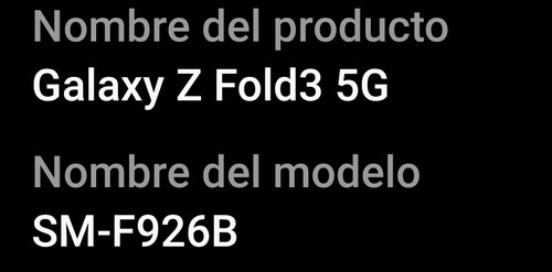 Samsung Fold 3 5g 512g 12ram Liberado Nacional