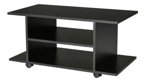 Mesa De Tv Y Lcd H Negro