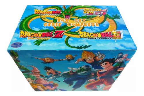 Caja De Colección Para Serie Completa Dragon Ball Bluray