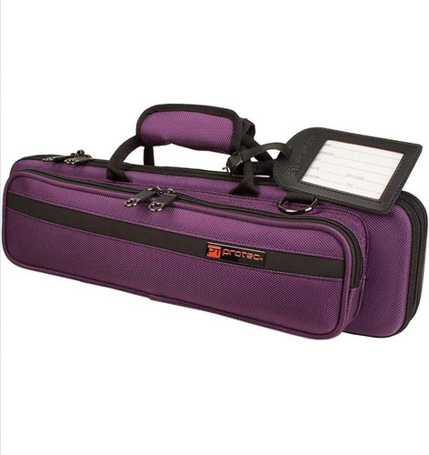 Estuche Protec Slimline Propac Para Flauta Morado 