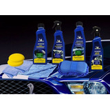 Kit De Lavado Para Auto  Michelin,paño,cera,shampo,esponja