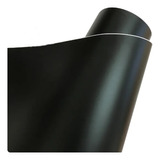 Vinil Adesivo Preto Fosco Envelopamento Automotivo 2m X 60cm