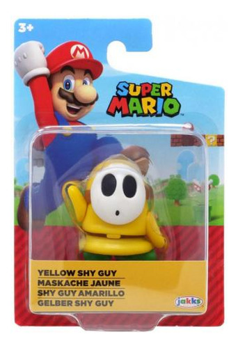 World Of Nintendo Mario Yellow Shy Guy 6cm Nintendo Switc...