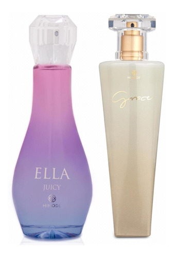Kit Perfume Feminino Ella Juicy + Grace Floral.