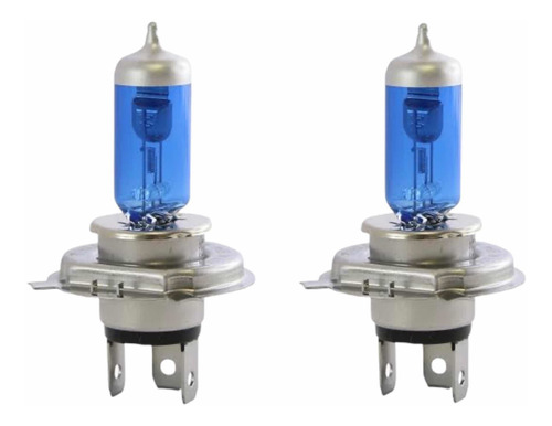 Focos H4 Xenon Hella 2 Piezas Dark Blue 12v