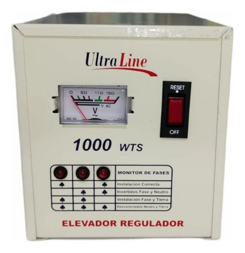 Elevador Regulador De Voltaje Monofasico 1000w Pelv_
