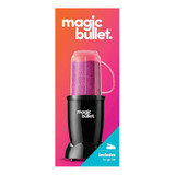 Licuadora Personal Magic Bullet 4 Piezas Color Negro