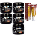 Kit 5 Super Gel 30 Ervas 250g + 1 Pomada Milagrosa 150g