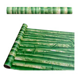 Papel Vinilo Adhesivo Mate 10 Mts X 45 Cm Bambu