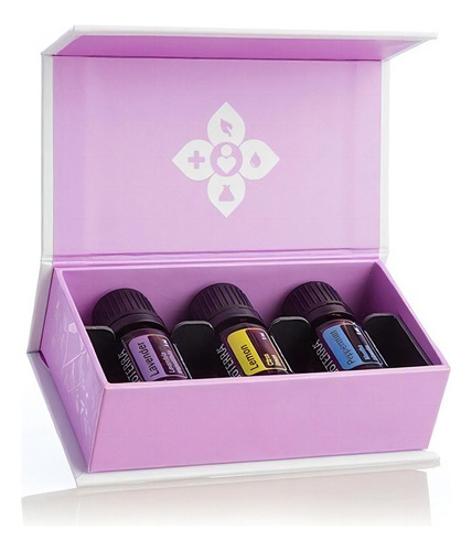 Kit De Presentación Doterra Con 3 Aceites Esenciales De 5 Ml Cada Uno