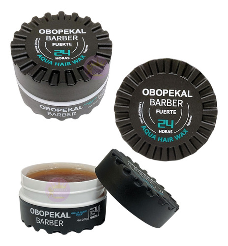 Cera Obopekal Para Cabello Y Barba 200g Negro