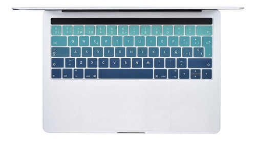 Cubre Teclado Español Macbook A1707/a1989/a2159/a1990 Ve