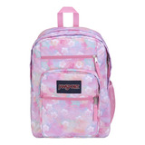 Mochila Jansport Escolar Casual Urbana Big Student Color Rosa Diseño De La Tela Liso