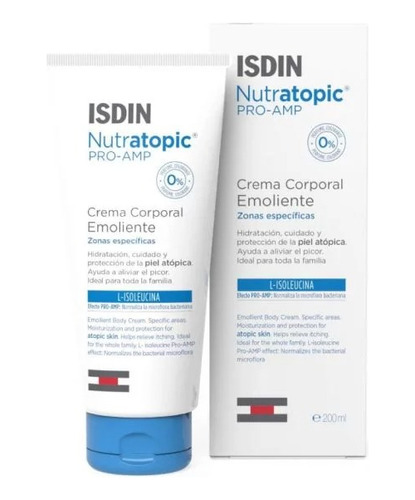 Crema Corporal Emoliante. Nutratopic Pro- Amp. Isdin