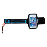 Brazalete Negro Porta Celular Deportivo Running Trekking Nvo