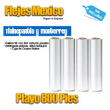 Caja 4 Rollos Plástico Para Emplaye Playo 18 X C50 800 Pies 