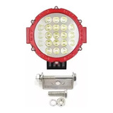 Barra Focos Neblineros Led 63w Rojo Expansion Auto Moto