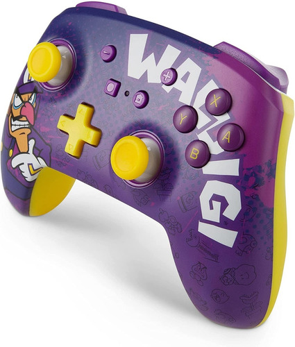 Control Inalámbrico Nintendo Switch Waluigi Super Mario