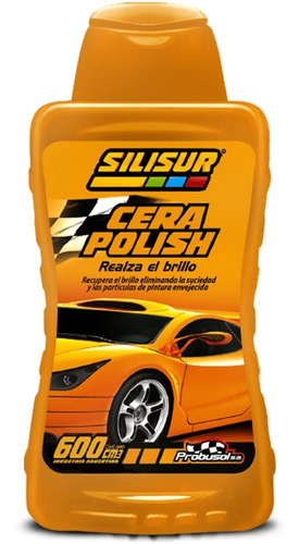 Cera Polish Crema Para Auto Silisur 600cc