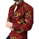 Camisa Hombre Camisa Sublimación 3d Camisa Casual M