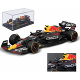 Burago Redbull F1 Rb18 Checo Pérez Fórmula 1 1:43 / Ed. 2022 Color Negro