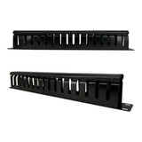 2 Organizador De Cables Horizontal  1u 19 Pulgadas  