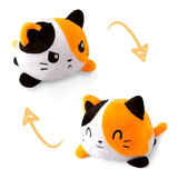 Peluche De Gato Calico Reversible Kawaii 