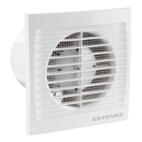 Estevez Extractor De Aire Cuadrado C/ Rejilla Blanco 2506