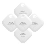 Kit 05 Smart Tag Agl Rastreador Localizador Gps Apple Findmy