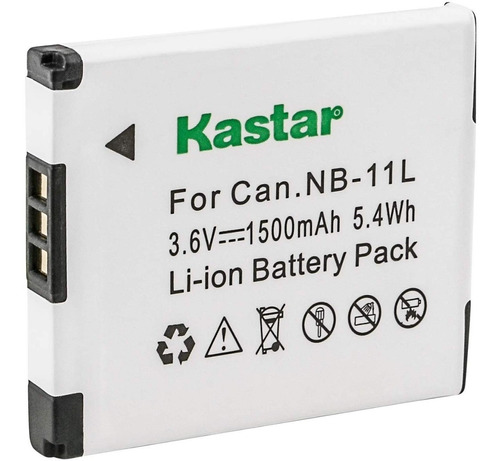 Batería Kastar Nb-11l P/canon Canon A2300 A2400 A2500 A2600