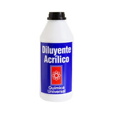 Diluyente Acrilico Botella 1 Litro Quimica Universal