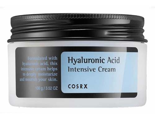 Crema Hyaluronic Acid Intensive Cream Cosrx Para Piel Seca De 3.52oz