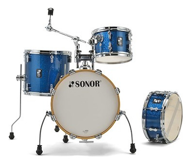 Bateria Jazz Sonor Aqx Jungle 4 Cuerpos 16 10 13 13