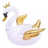 Flotador Inflable Cisne Montable Niños 70x53cm