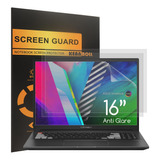 3 Protectores Pantalla Anti Glare Matte Asus Vivobook 16x